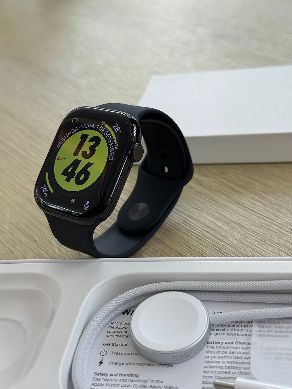 Miniatura: Apple Watch Series 10 46MM GPS Jet Black (Seminovo)