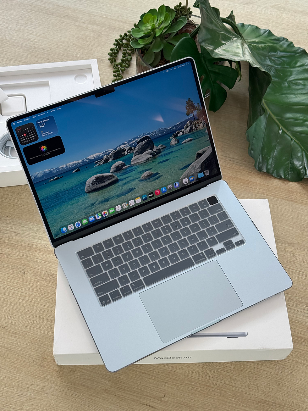Miniatura: MacBook Air M4 15.3" 256GB SSD 16GB RAM Sky Blue (Seminovo)