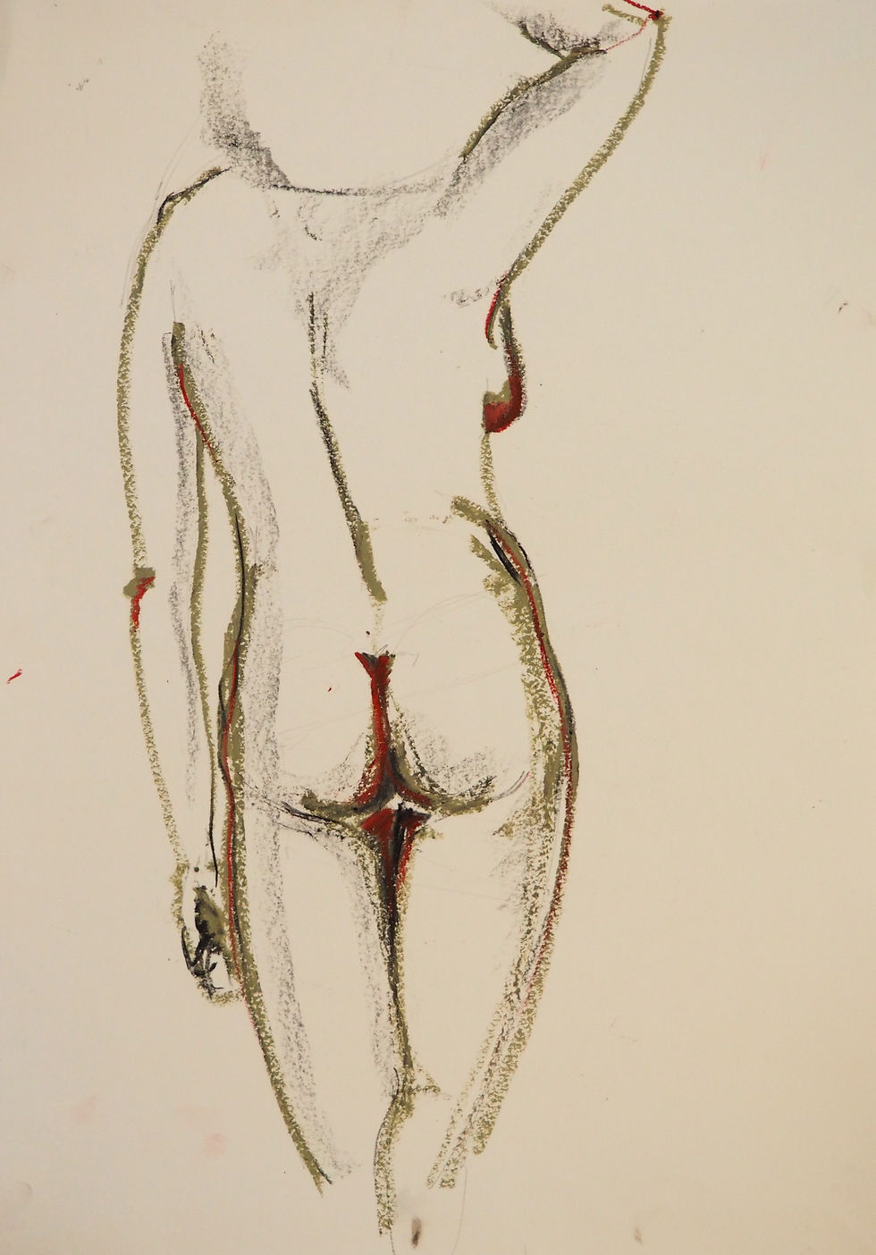 CHARCOAL ON PAPER 42x59 cm - K19