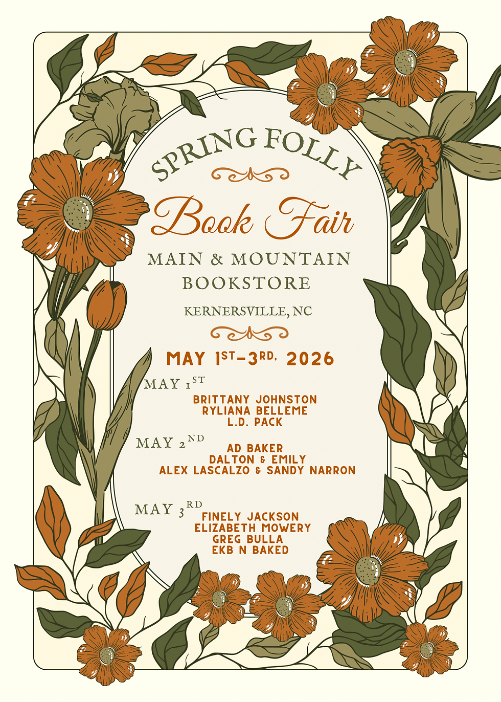 Spring Folly - Book Fair