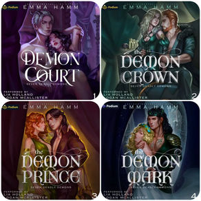The Demon Court Seven Deadly Demons, Book 1-4 By: Emma Hamm