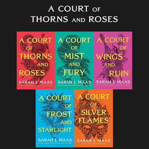 A Court of  Thorns and Roses Book 1-5 By: Sarah J. Maas