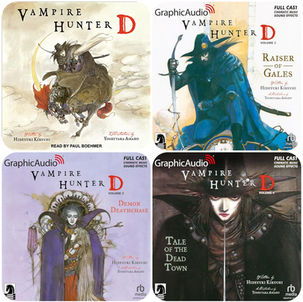 Vampire Hunter D Volume 1 to 13 [Dramatized Adaptation] By: Hideyuki Kikuchi, Yoshitaka Amano