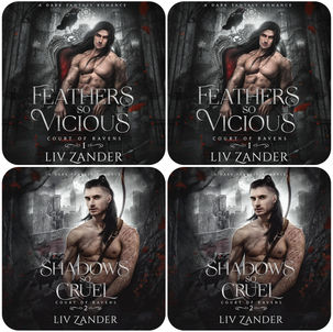 Feathers So Vicious Court of  Ravens, Book 1-2 By: Liv Zander