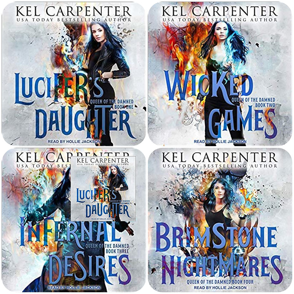 Lucifer's Daughter A Reverse Harem Paranormal Romance (Damned Magic and Divine Fates: Queen of the Damned, Book 1-4) By: Kel Carpenter