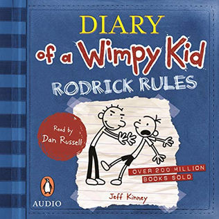 Rodrick Rules Diary of  a Wimpy Kid, Book 2 By Jeff Kinney