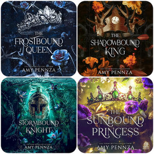 The Frostbound Queen Realms of  the Covenant, Book 1-4 By: Amy Pennza