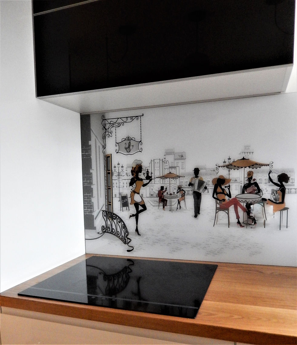 lacobel kitchen