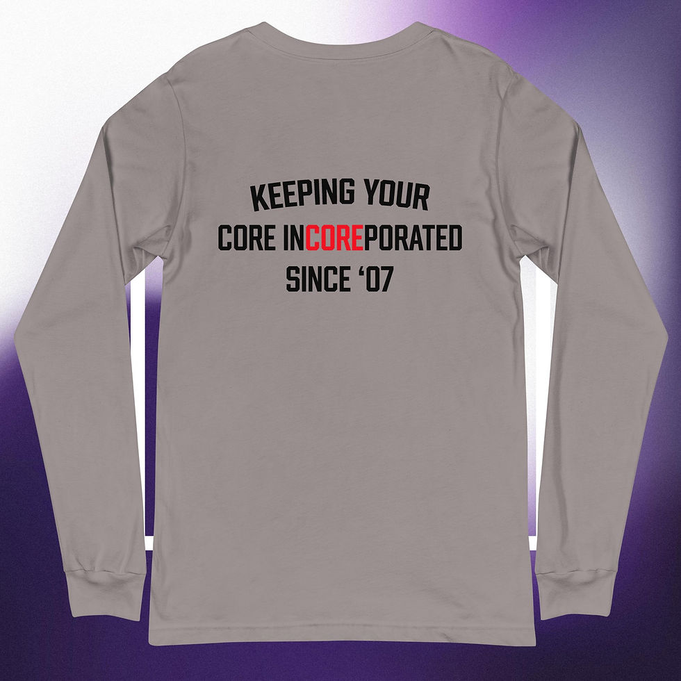 Thumbnail: CORE INCORPORATION Long Sleeve Tee