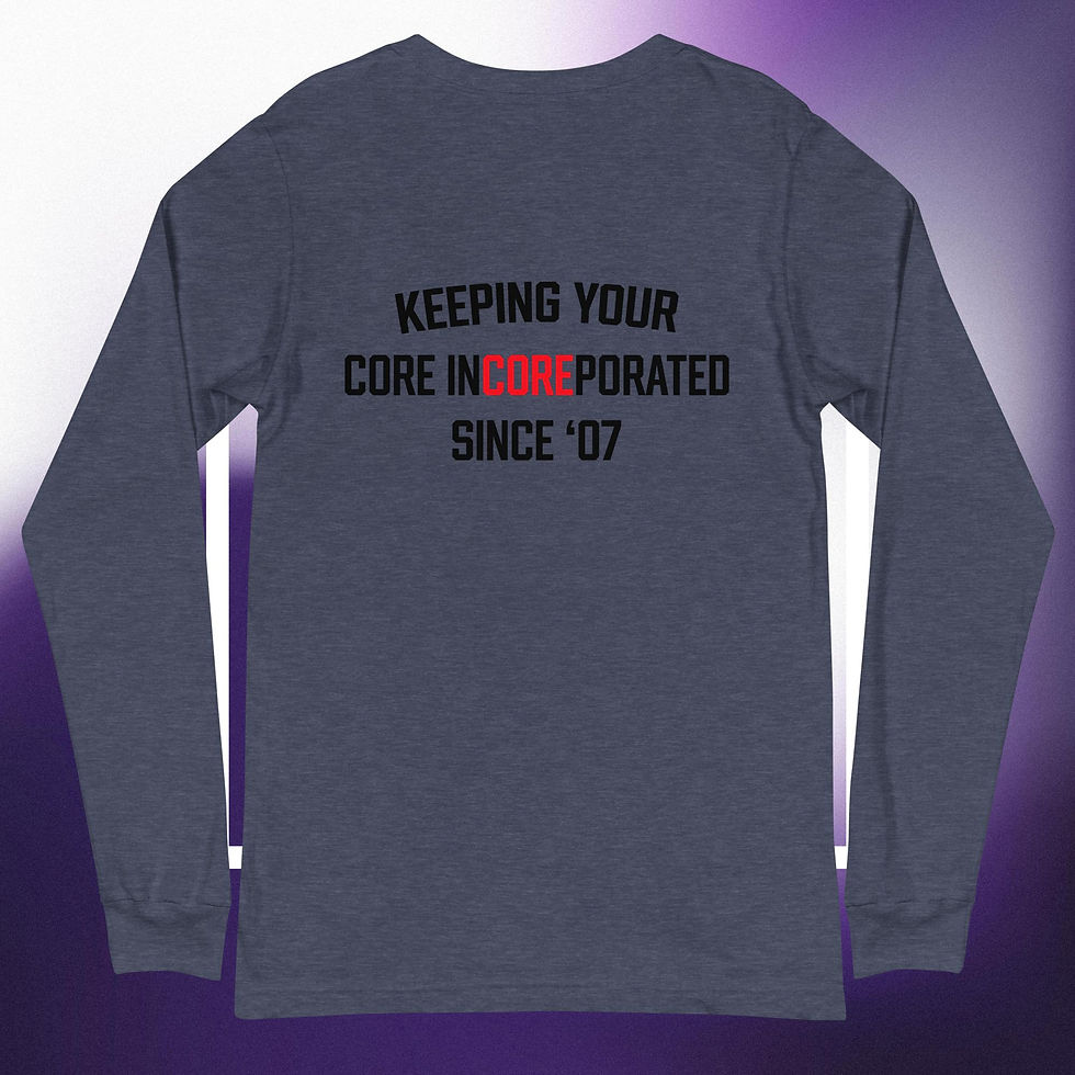 Thumbnail: CORE INCORPORATION Long Sleeve Tee
