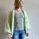 Thumbnail: Half lange pastelgroene vest
