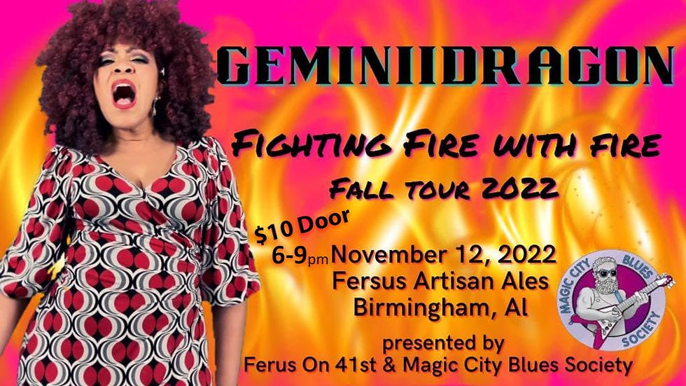 Geminii Dragon Presented by: Magic City Blues Society