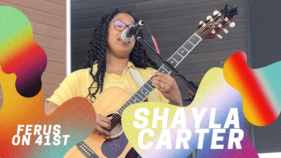 Shayla Carter at Ferus on 41st