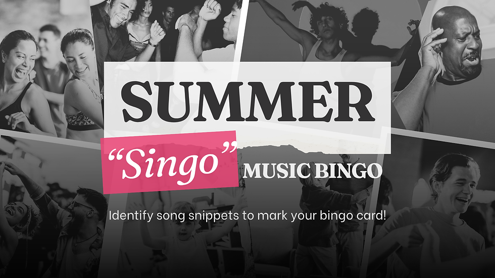 Summer Singo: Music Bingo