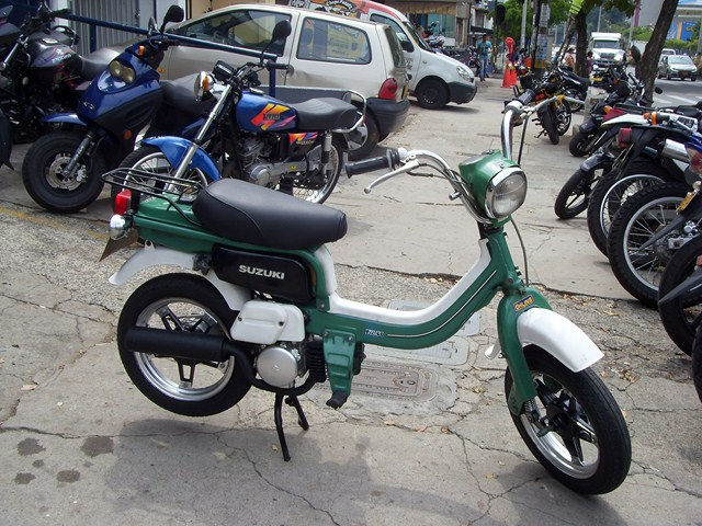 SUZUKI FZ 50 VERDE 1989
