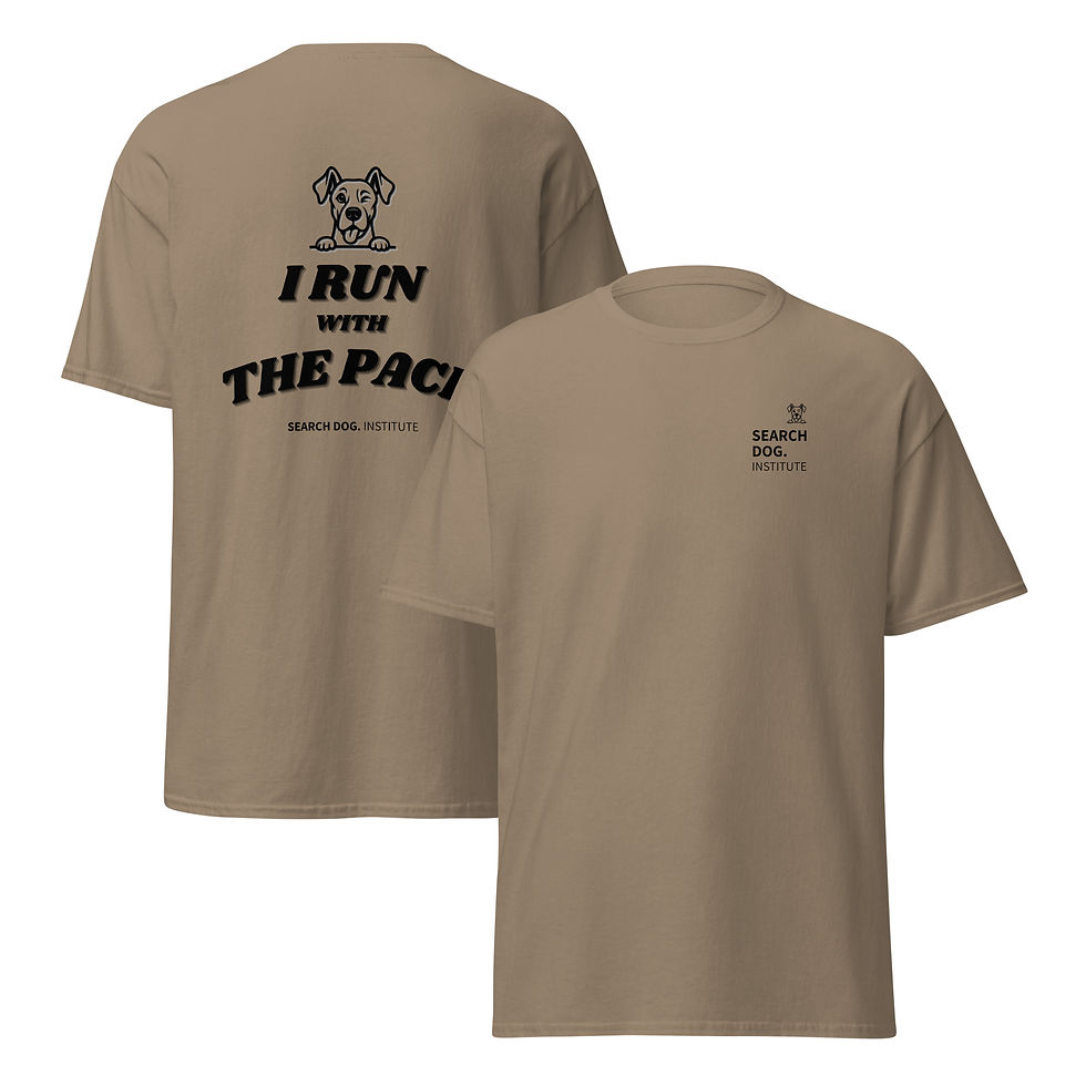 Miniaturbild: T-Shirt Unisex "The Pack" (Aufdruck schwarz)