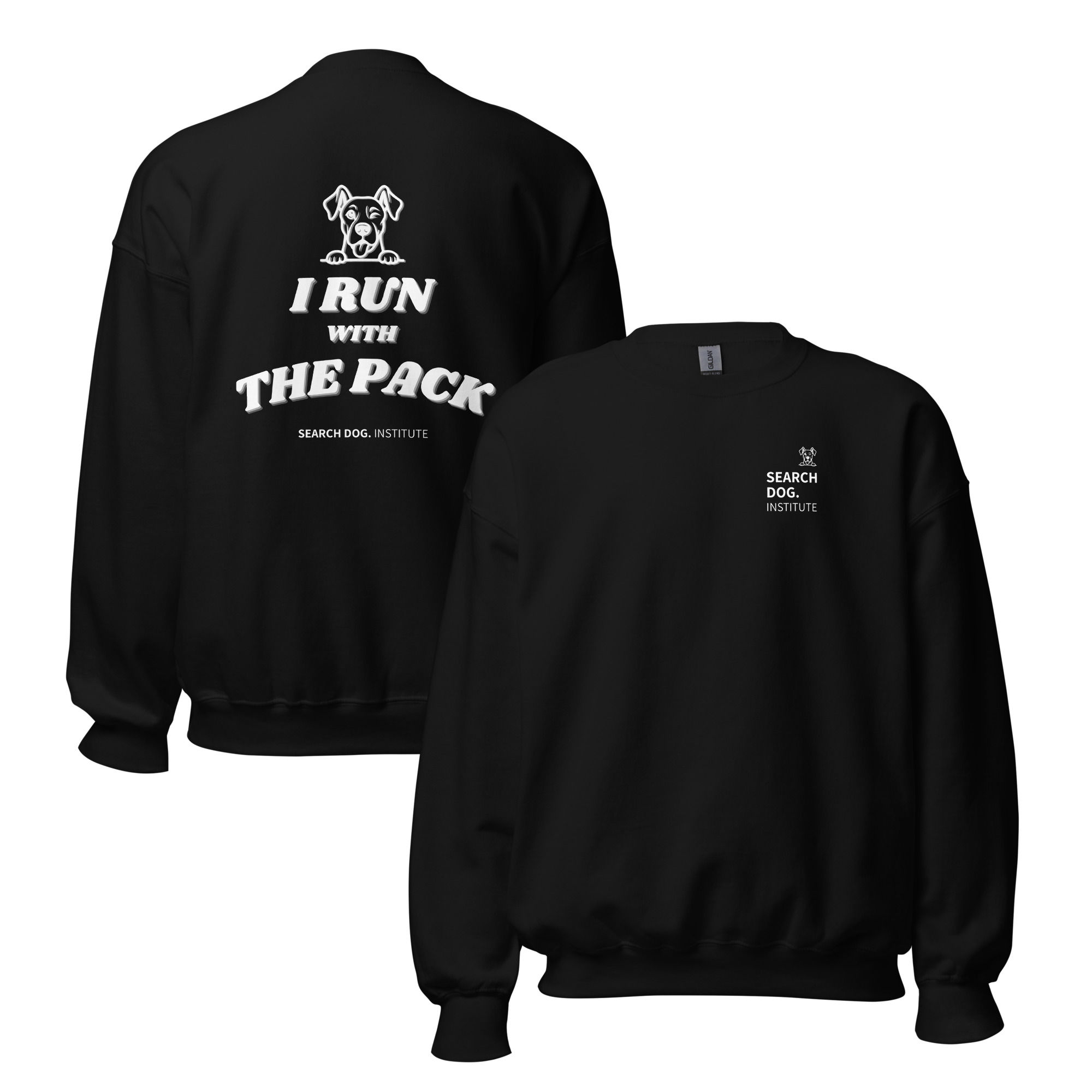 Sweatshirt Unisex "The Pack" (Aufdruck weiß)