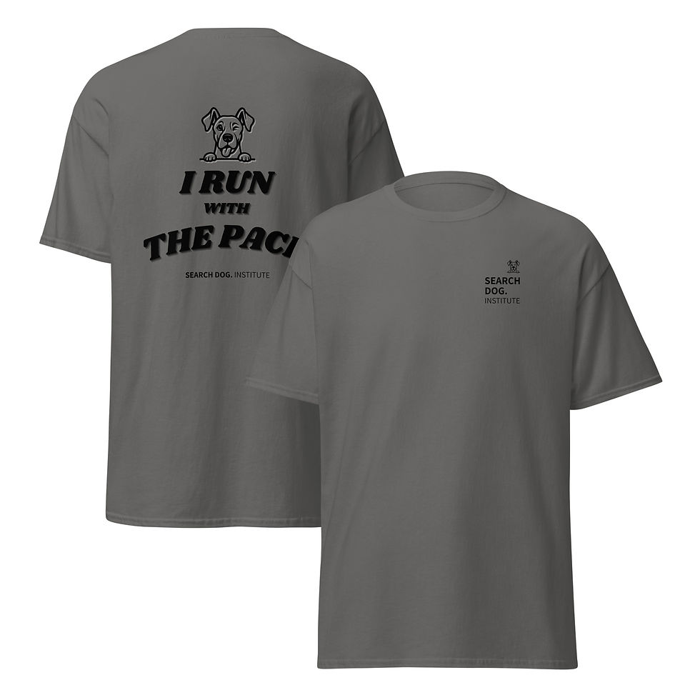 Miniaturbild: T-Shirt Unisex "The Pack" (Aufdruck schwarz)