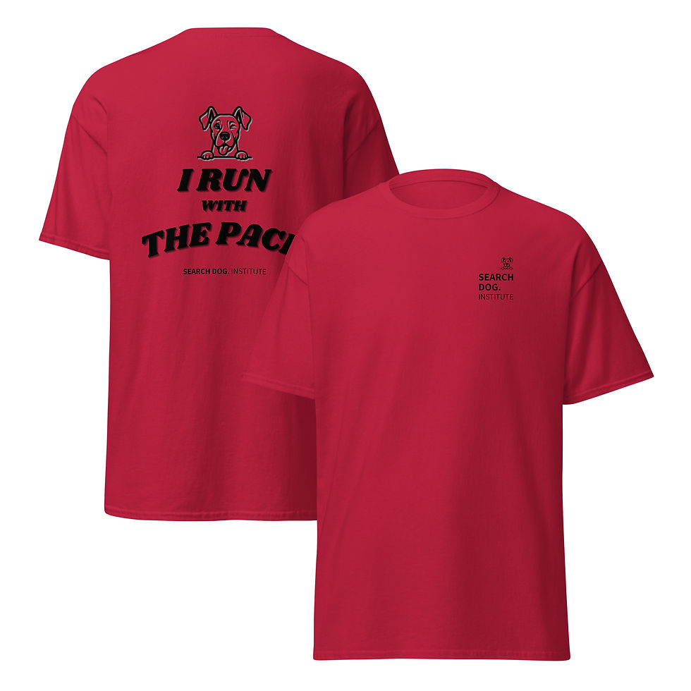 Miniaturbild: T-Shirt Unisex "The Pack" (Aufdruck schwarz)