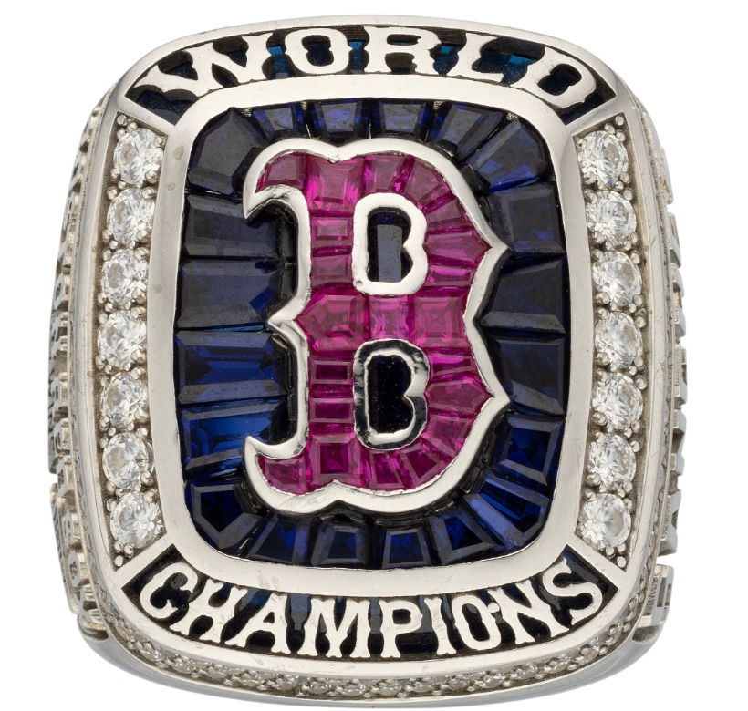"B" Level 2018 Boston Red Sox World Series Ring.