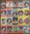 1959 Commons Vintage Baseball Card Lot