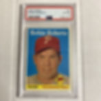 1958 Topps Robin Roberts PSA 6 sold in 2024 for $22.