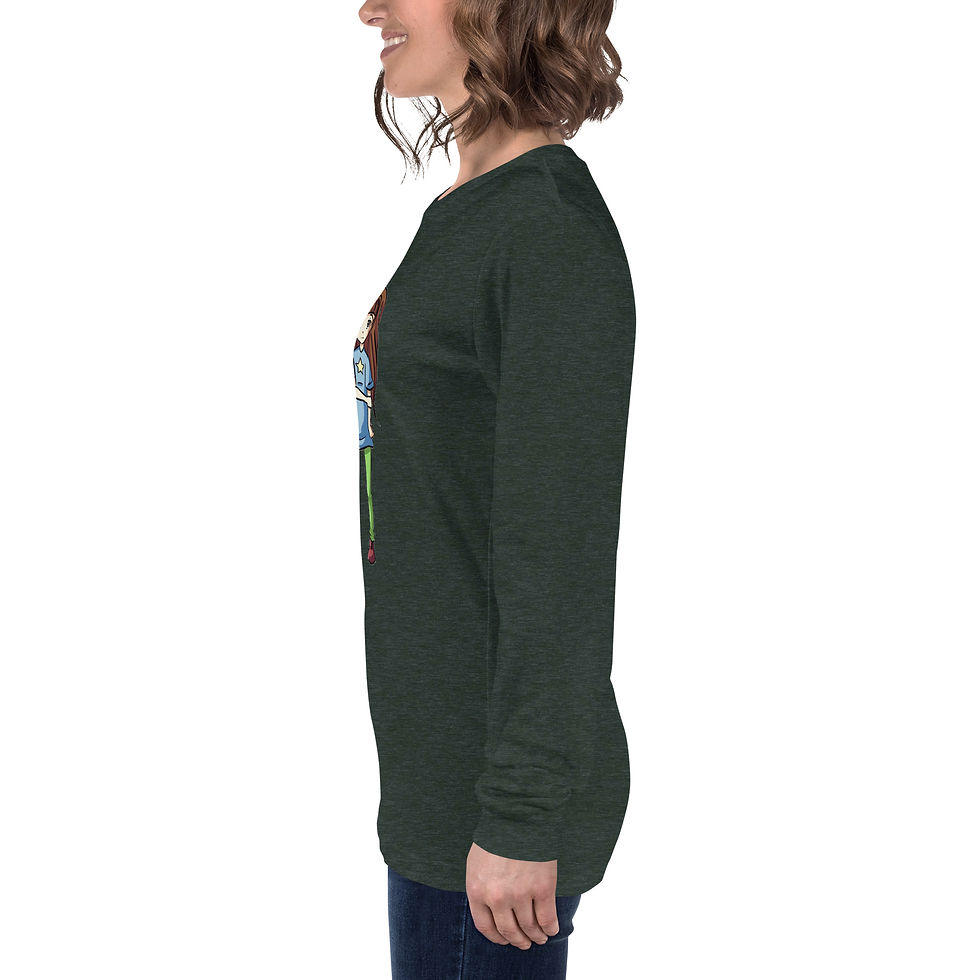 Thumbnail: 90- "Julie" Unisex Long Sleeve Tee