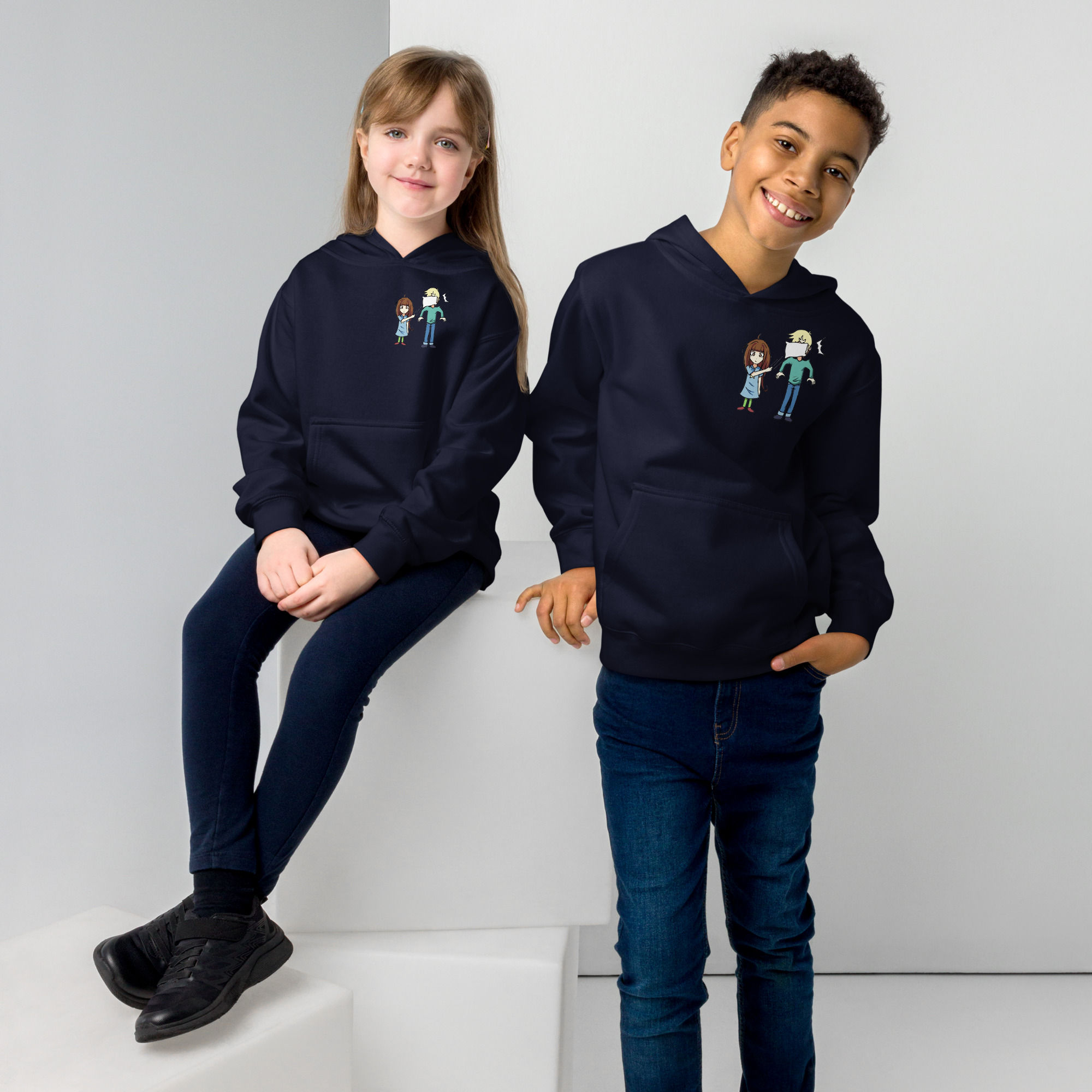 237- "Sisterly Love" Kids fleece hoodie