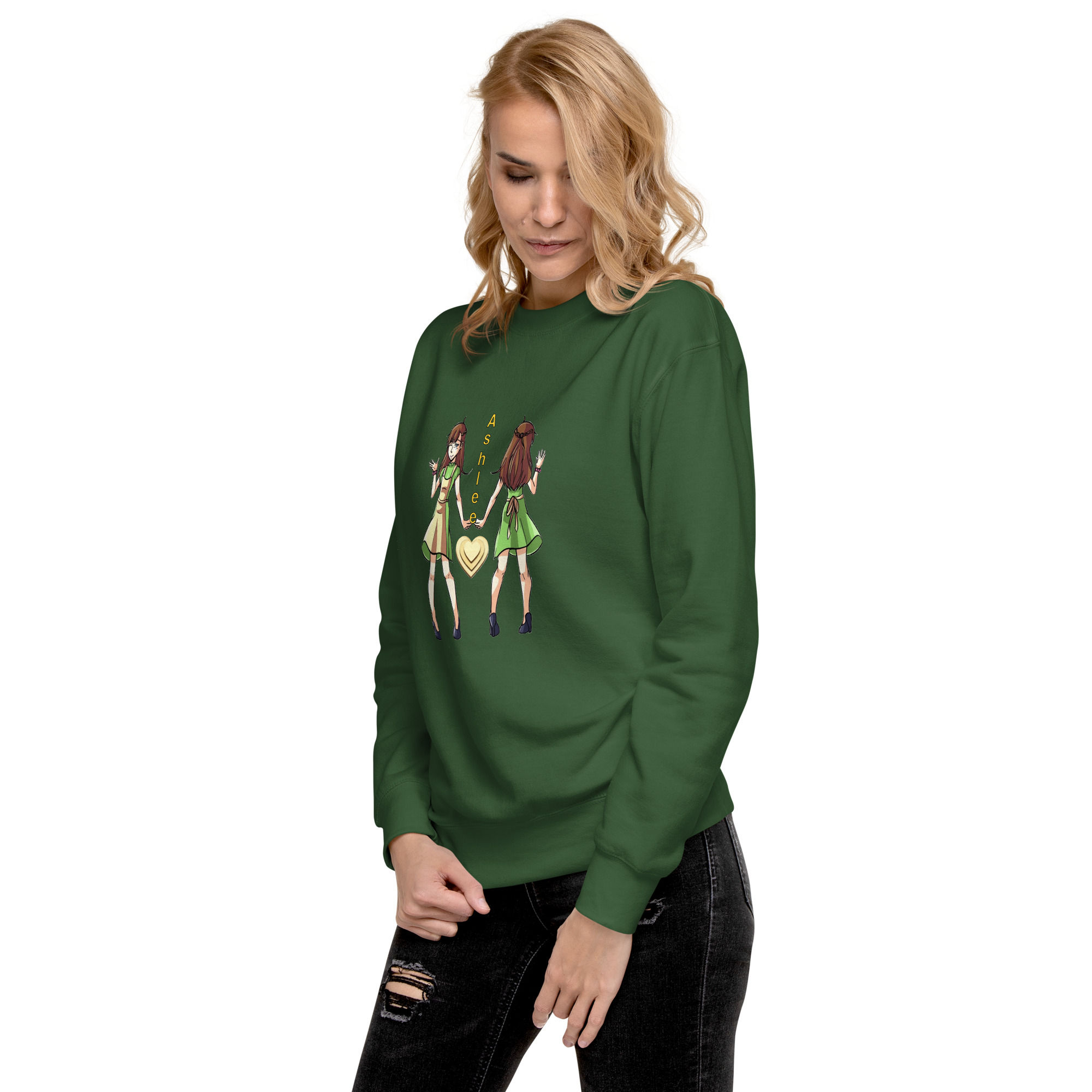 65- "Mom's Love" Unisex Premium Sweatshirt
