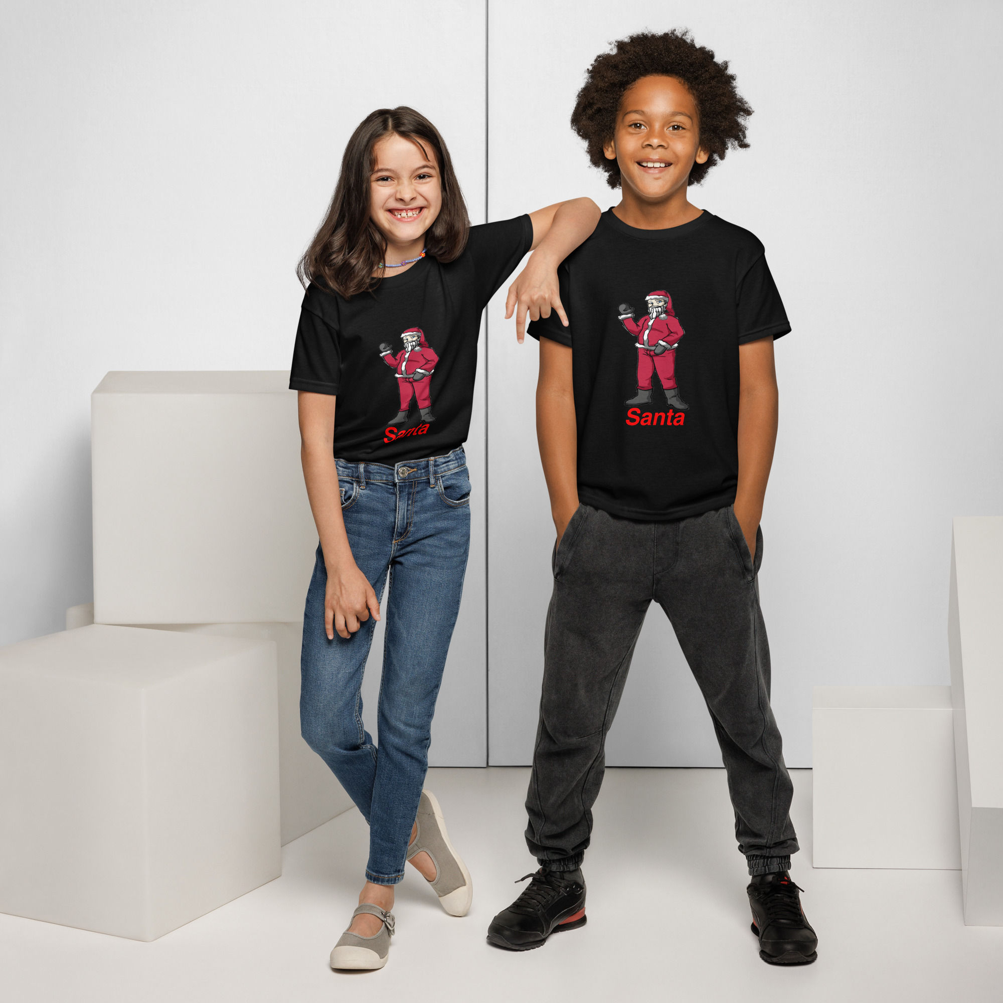 13- "Santa Waves" Youth t-shirt