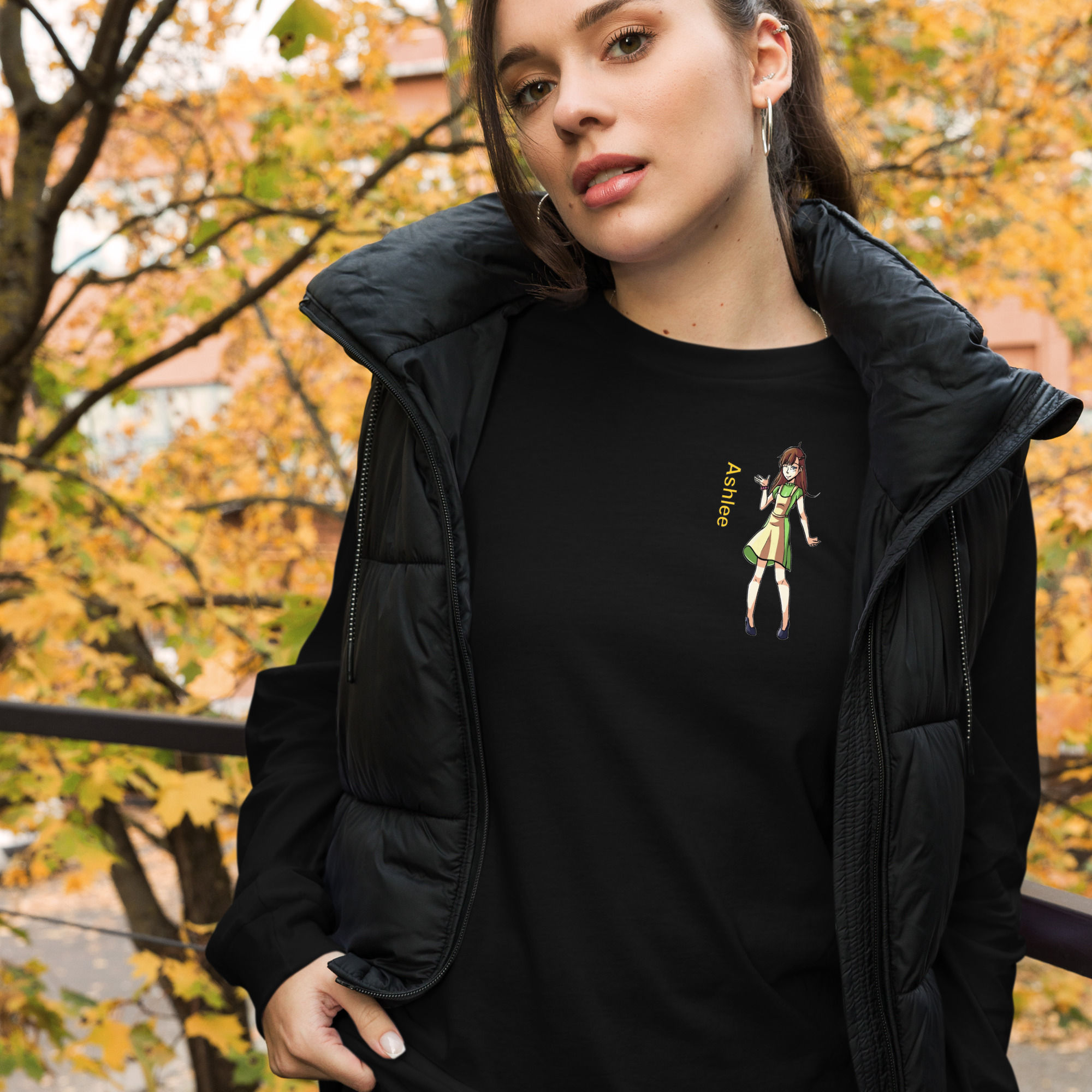249- "Just for Ashlee" Unisex Long Sleeve Tee