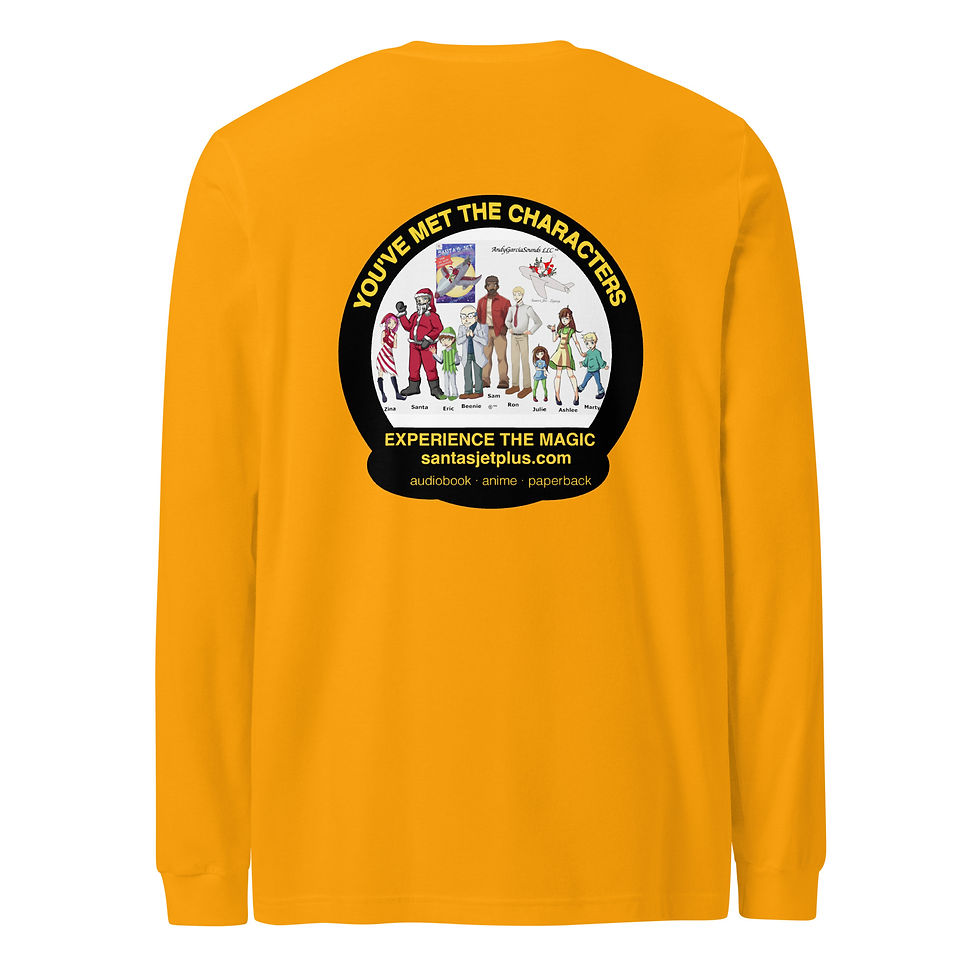 Thumbnail: 102- "Across the World" Unisex Long Sleeve Tee