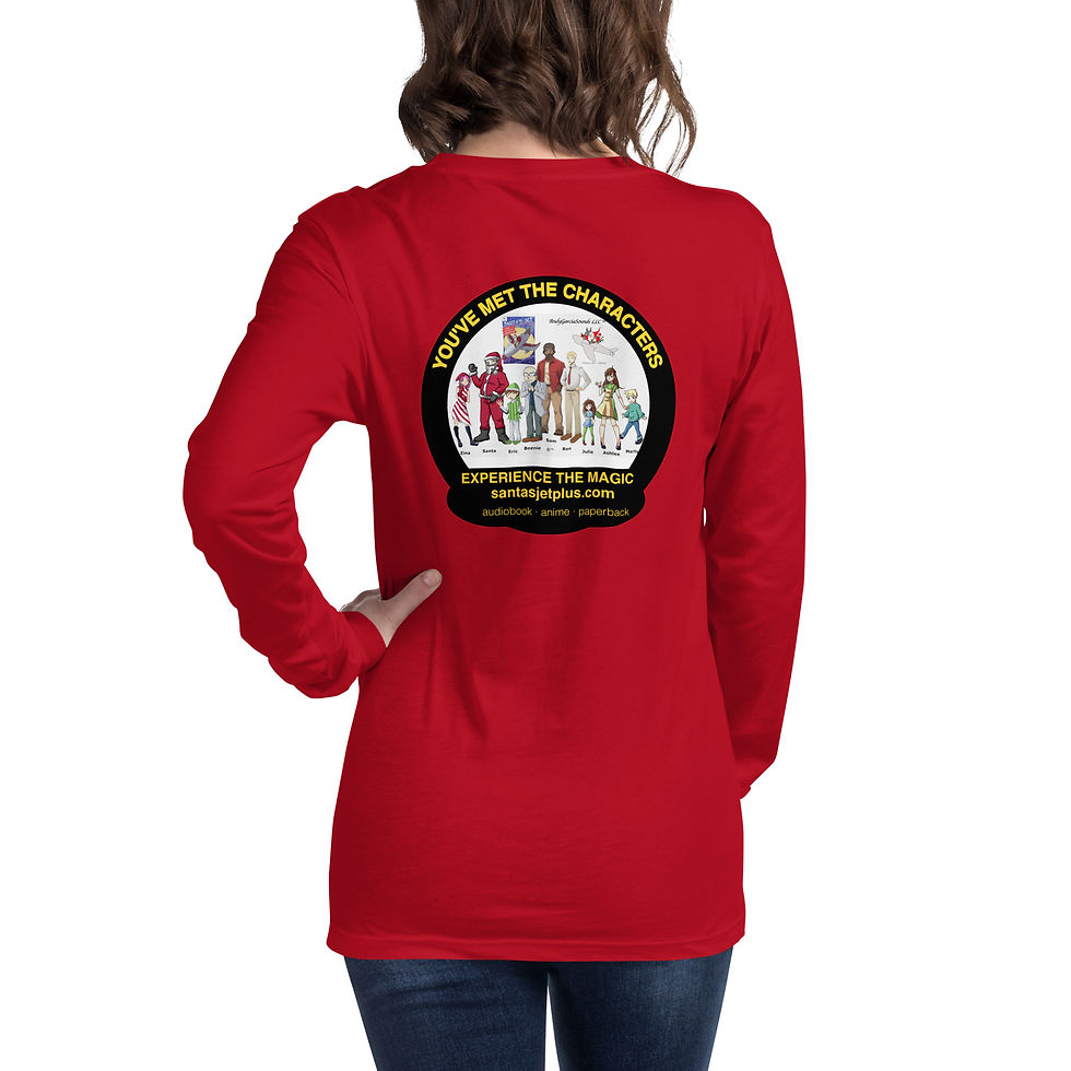 Thumbnail: 83- "Ashlee" Unisex Long Sleeve Tee
