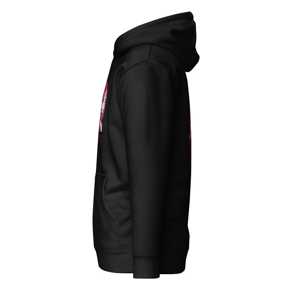 Thumbnail: 60- "Zina headshot" Unisex Hoodie