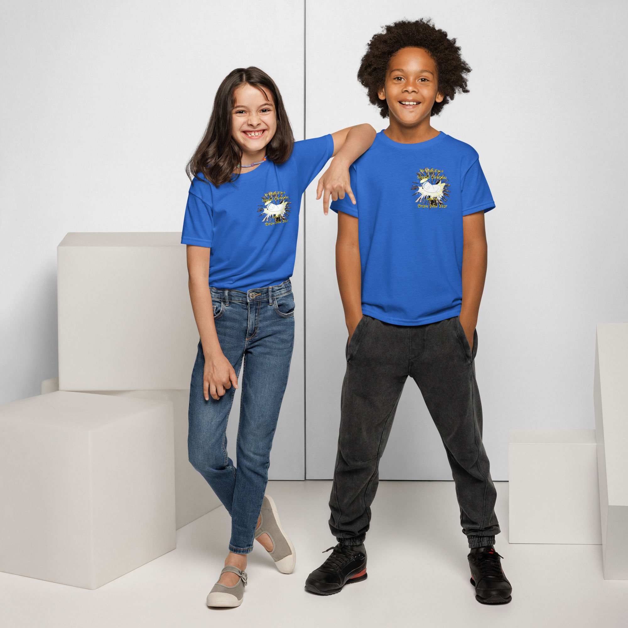 223- "Hopeful Christmas" Youth t-shirt