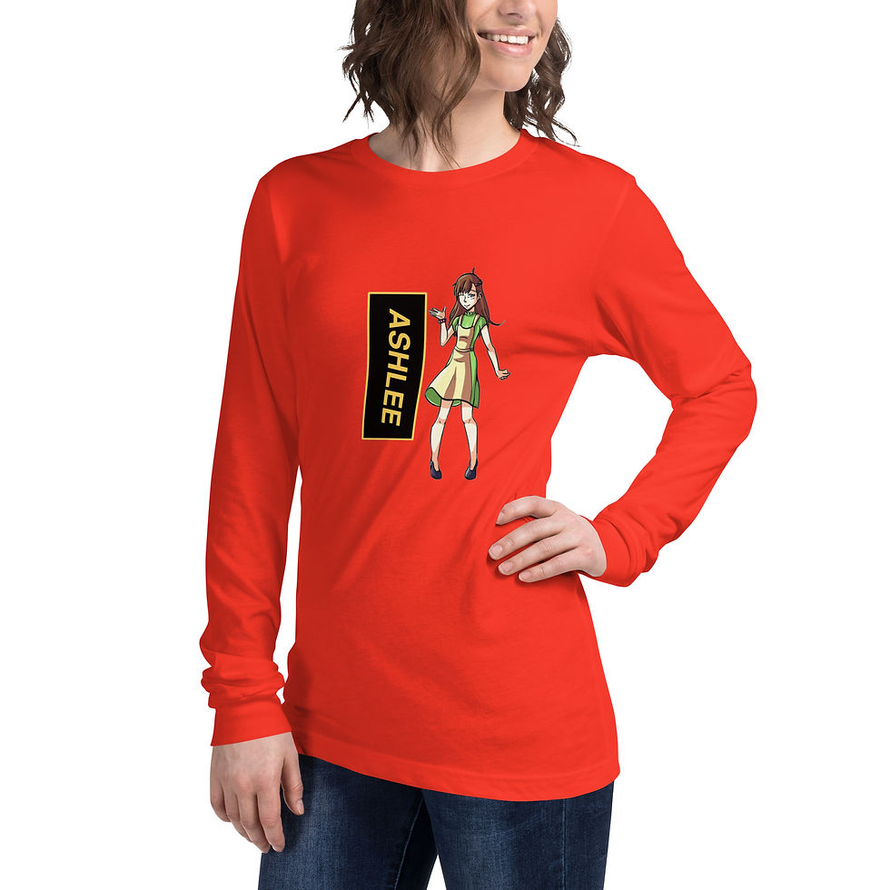 Thumbnail: 83- "Ashlee" Unisex Long Sleeve Tee