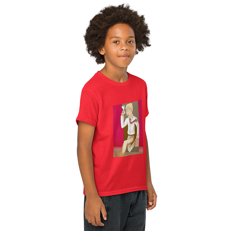 Thumbnail: 12- "Ron Runs Home" Youth t-shirt