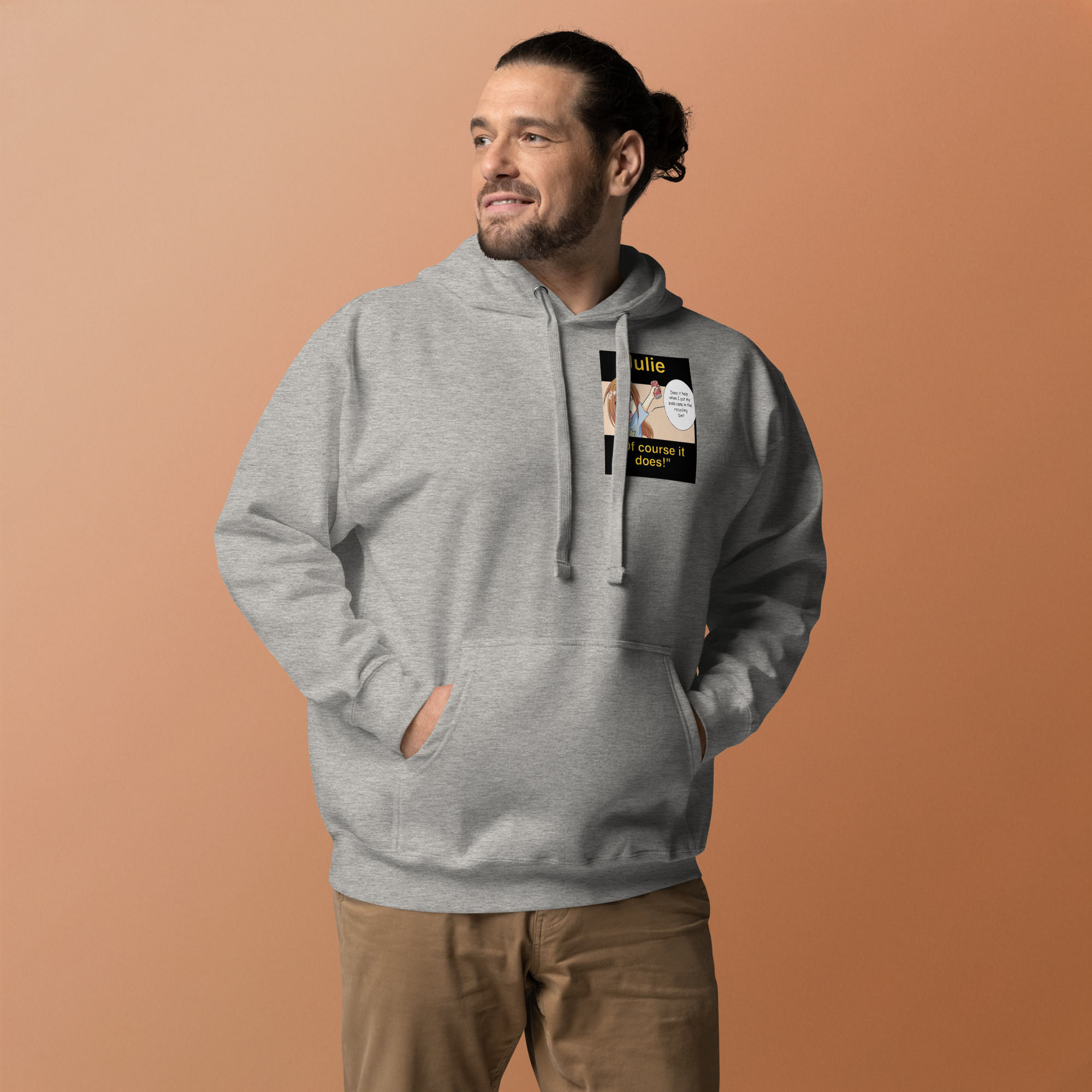 240- "Julie Recycles" Unisex Hoodie