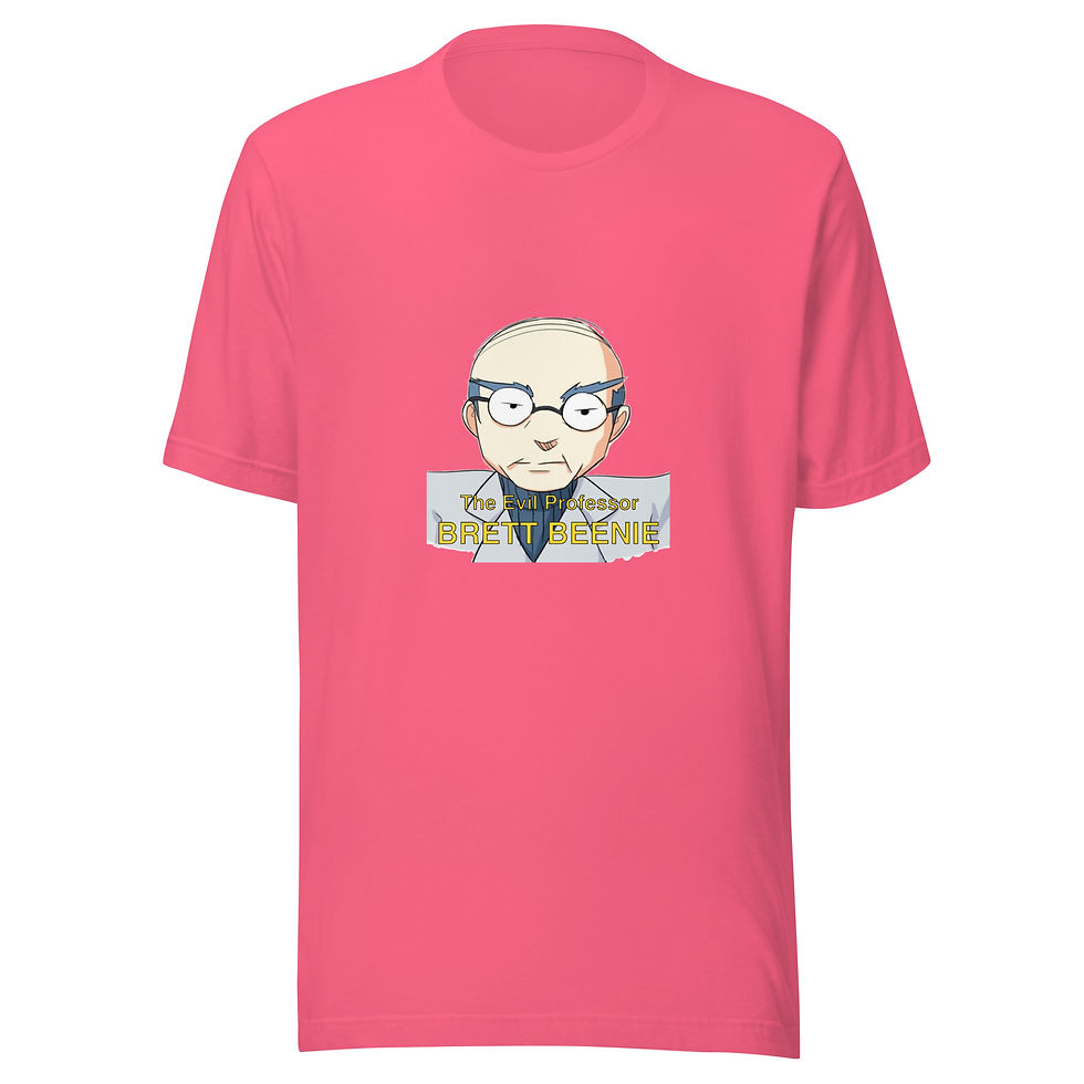 Thumbnail: 21- "Professor Beenie headshot" Unisex t-shirt