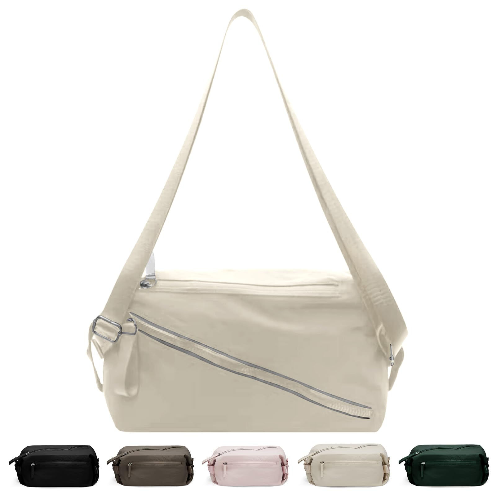 Small Gym Bag Stylish Compact Sports Bag Mini Duffle Bag Nylon Crossbody Bags fo