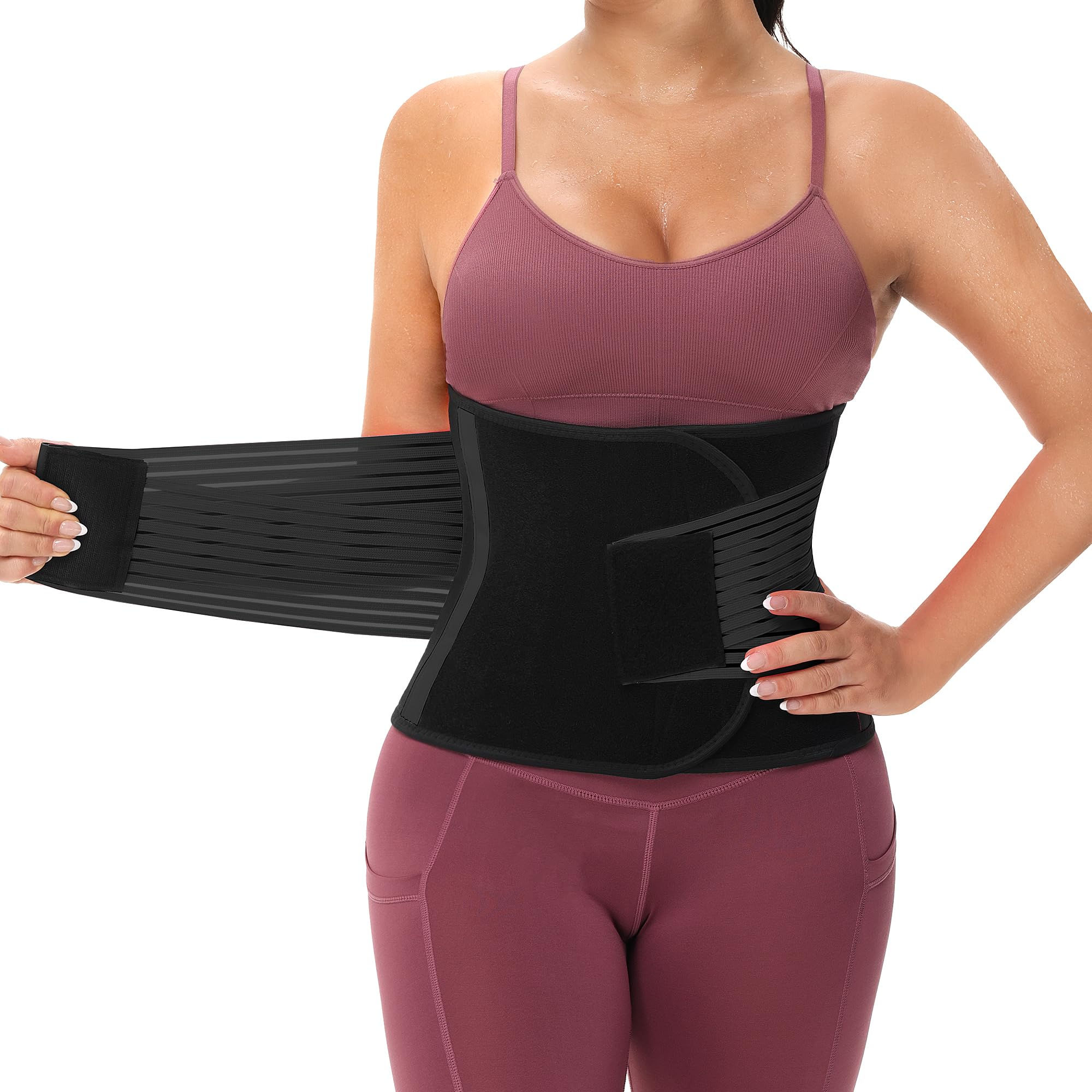 KOOCHY Waist For Women And Men - Sculpt Touch Waist Trainer Back Support For Wei