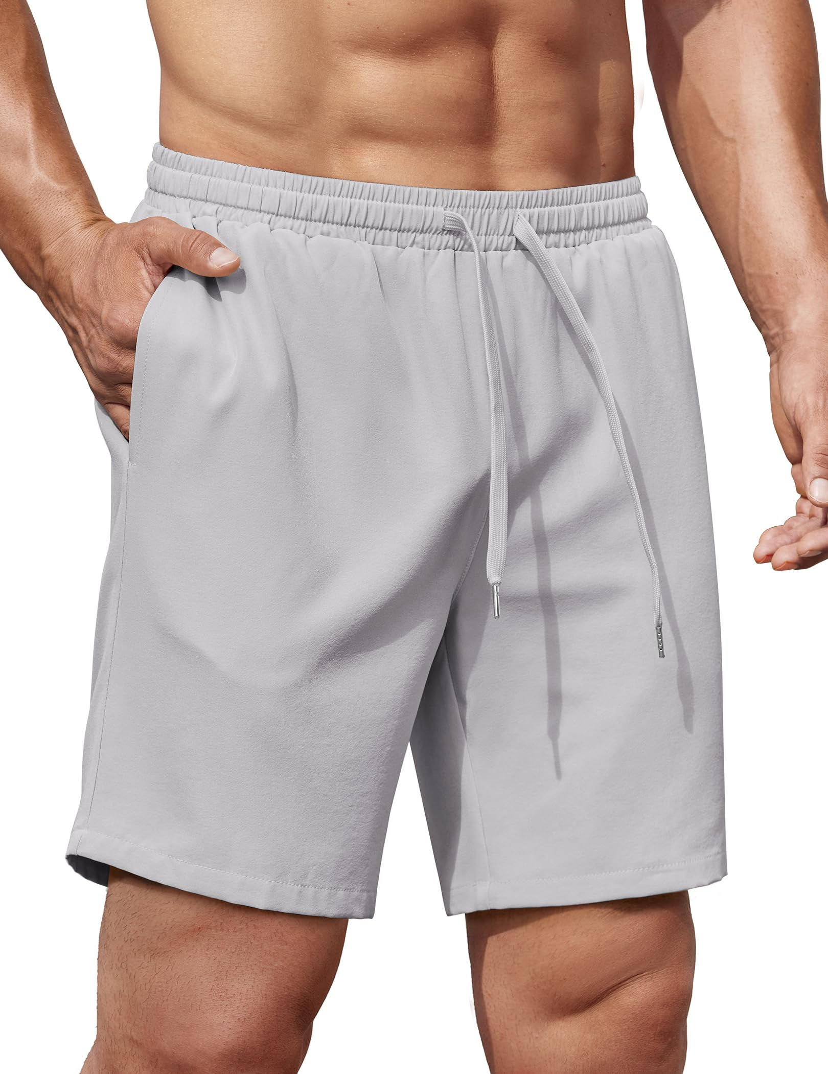 COOFANDY Mens Gym Athletic Shorts Workout Running Lightweight Stretchy Mesh Shor