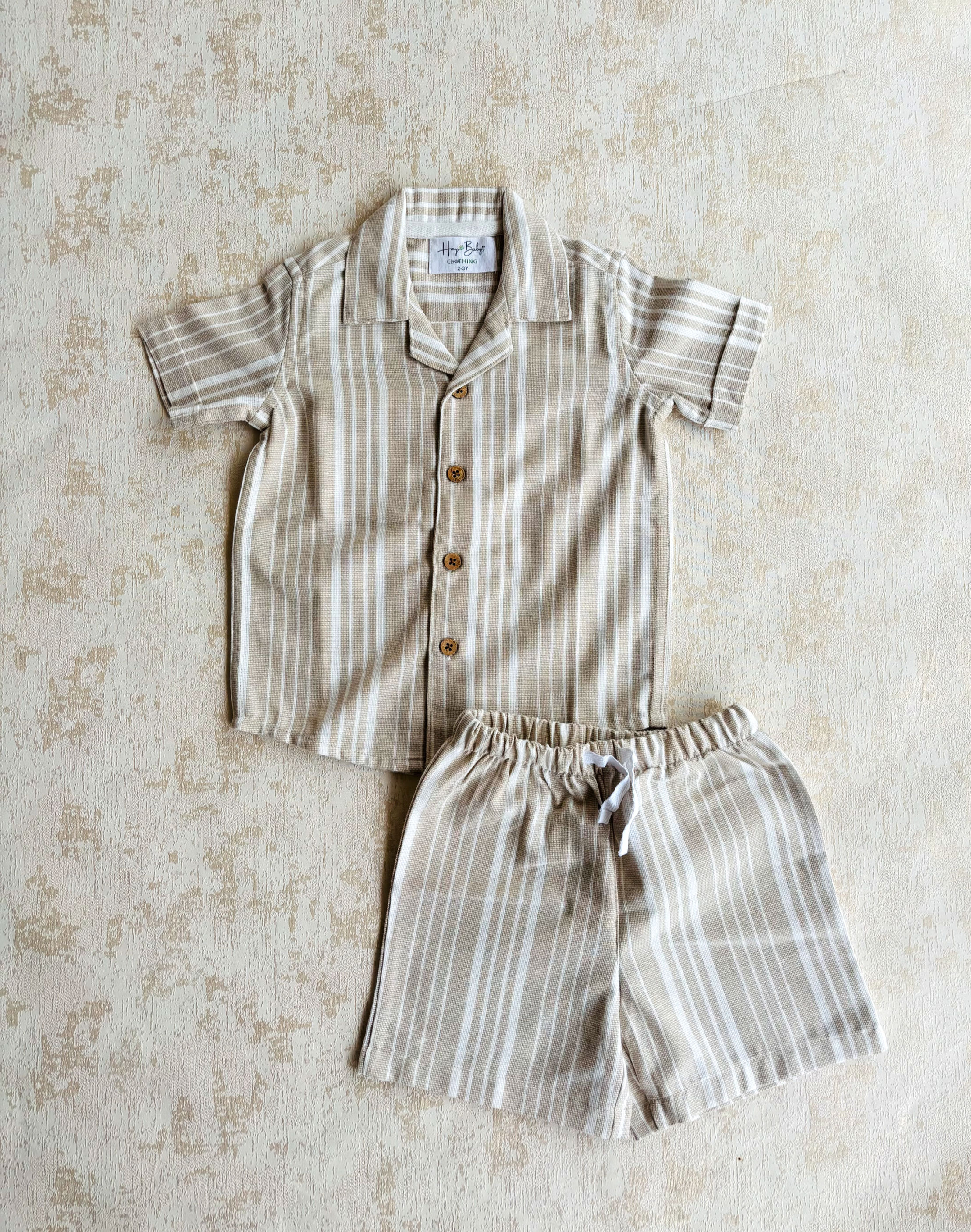 Beige Stripes Methi CC