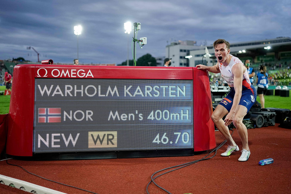 400m Hurdler Karsten Warholm