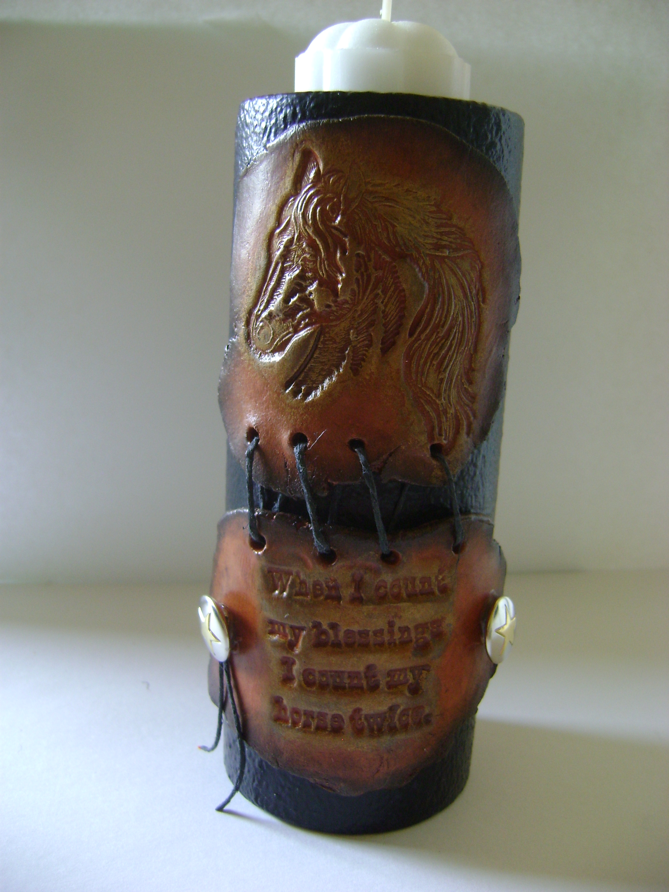 #163-Candle holder-large