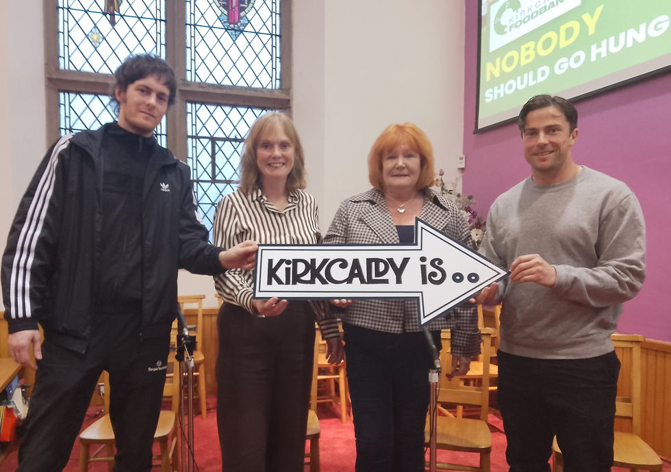 Kirkcaldy Foodbank reports another busy year at 2026 AGM