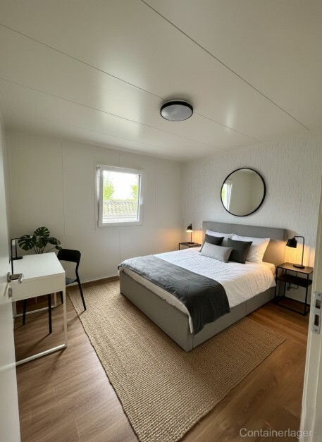 Miniature : Conteneur maison 35 m² modèle Z – Habitable toute l’année  Avec stores enrouleur
