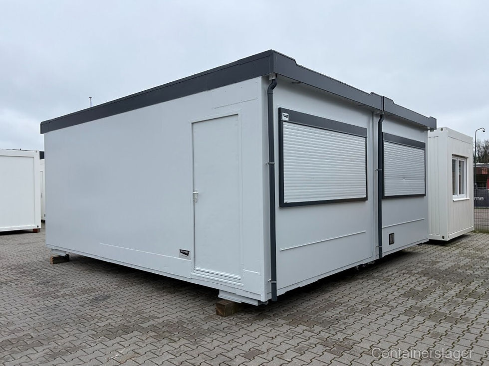 Thumbnail: Used 6x6 meter modular office container – Coupled unit – 36 m²