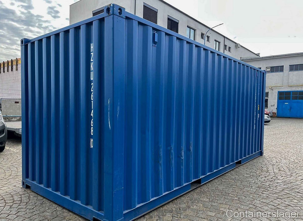 Thumbnail: Gebruikte 20-voets IICL5 zeecontainer – Premium kwaliteit – Waterdicht