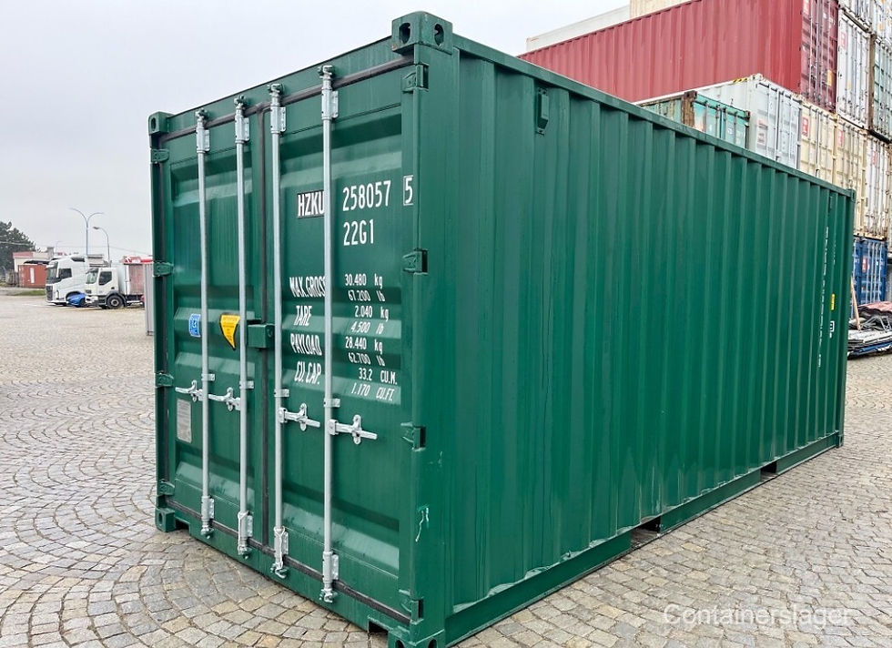 Miniature : Conteneur maritime 20’ IICL neuf – Solution de stockage robuste et conforme